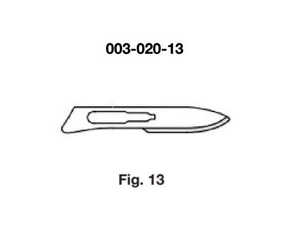 003-020-13 Scalpel Blade