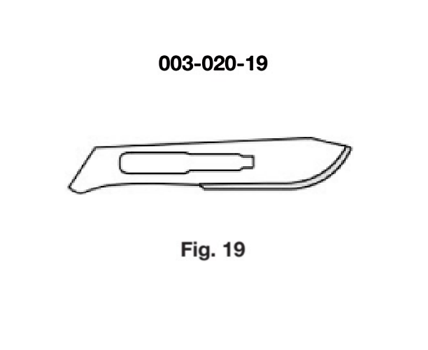 003-020-19 Scalpel Blade