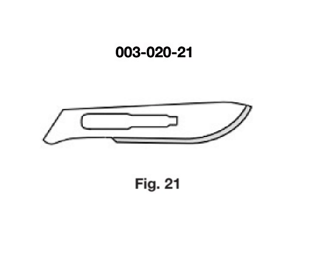 003-020-21 Scalpel Blade