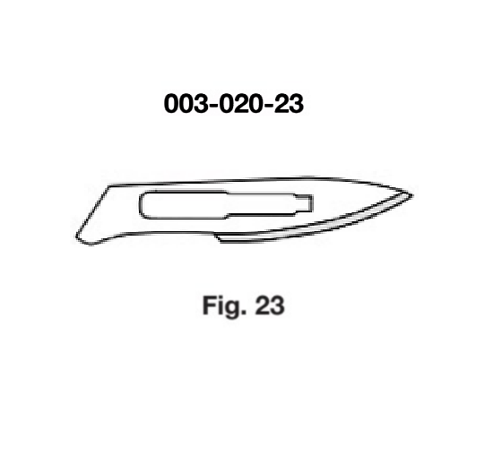 003-020-23 Scalpel Blade