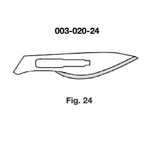 003-020-24 Scalpel Blade