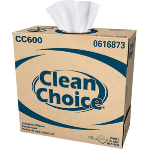 CC600 White Perforated Box Clean Choice® Wipe 126Ct