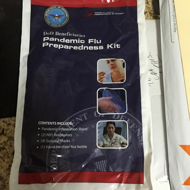 DOD Pandemic Flu Preparedness Kit 