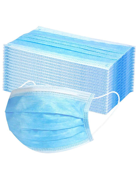 Generic General Use 3 Ply face masks.