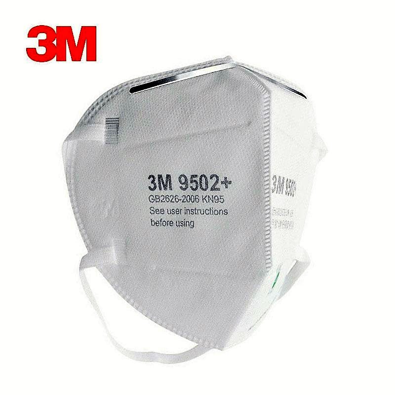 3M 9502+ KN95 RESPIRATOR FACE MASKS