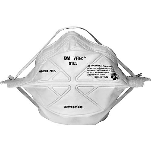 3M 9105 N95 VFLEX FACE MASK PARTICULATE RESPIRATOR IN STOCK NOW