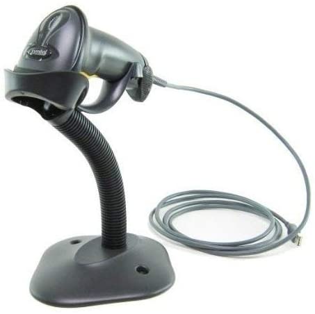 LS2208-SR20007R BARCODE SCANNER WITH STAND AND USB CABLE