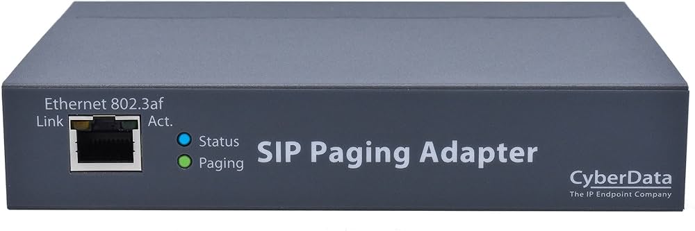 CyberData Paging Adapters - VoIP gateway , MFG PART: 011233