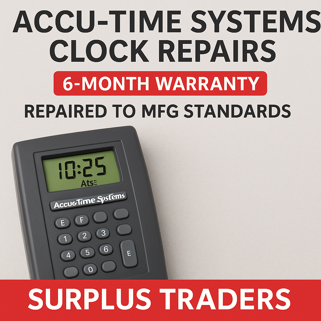 Accu-time clock repair