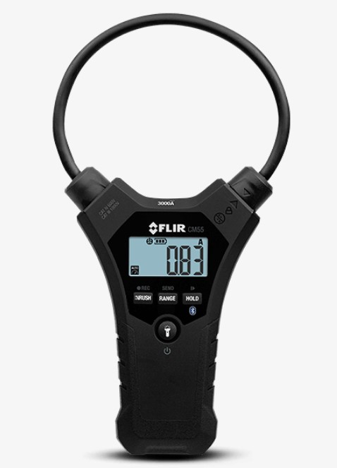 FLIR - Flexible Clamp Meter with LCD and Bluetooth, 10 In with NIST