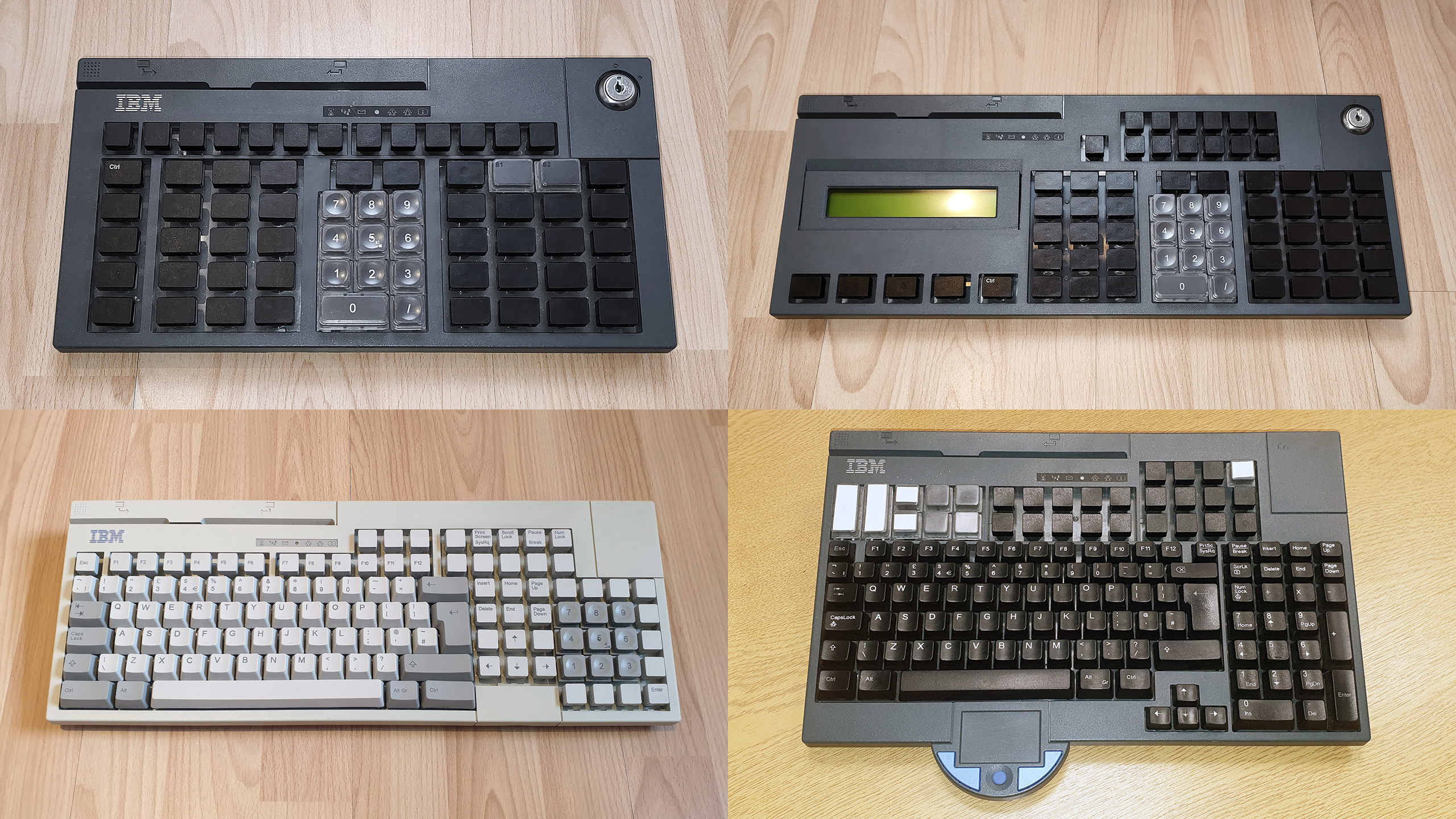 Modular ANPOS Keyboard w/MSR for IBM SurePOS 500