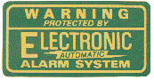 ALARM DECALS