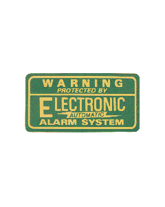 ALARM DECALS