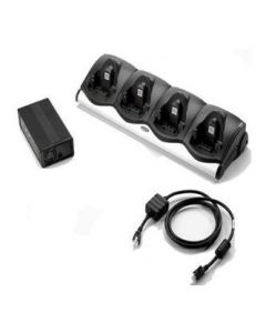 ZEBRA CRD9101-4001CR 4- SLOT CHARGE CRADLE