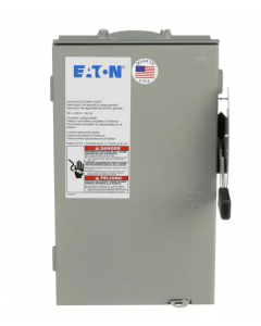 Eaton Cutler Hammer NON FUSED DISCONNECT BOX 30A, 240V,3PH.