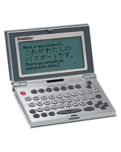 FRANKLIN TGA-470 LANGUAGE TRANSLATOR