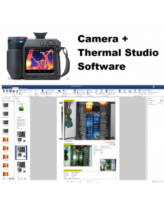 FLIR - T860 w/ 24° Lens, 640x480, -40°C to +2000°C, w/NIST Calibration and FLIR Thermal Studio Pro - 12 Month Subscription