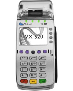 Verifone Vx 520 Dualcom w/ Contactless/NFC (Refurb) - 500MB High Memory