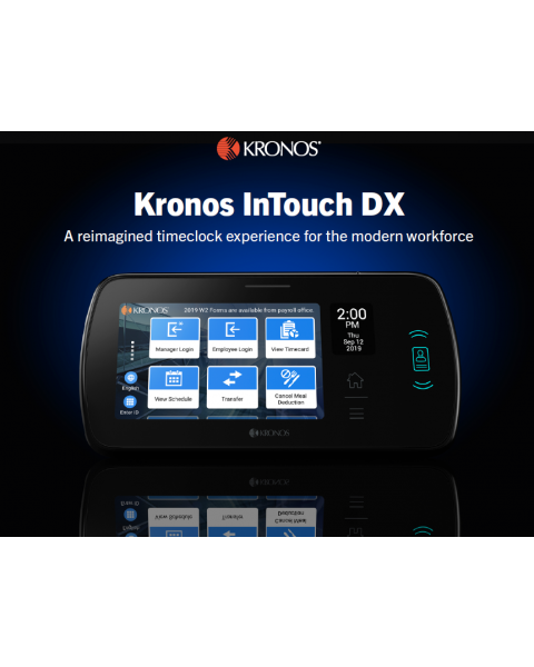 Kronos UKG InTouch DX Time Clock (8610000-009)