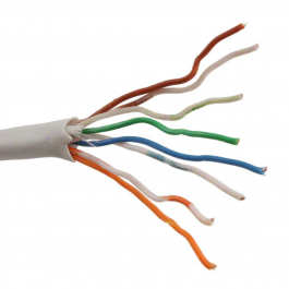 Carol CP5.30.02 Cat5e Riser Plenum, White, 1000 ft per Box Surplus Traders