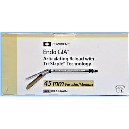 COVIDIEN EGIA45AVM - ENDO GIA GOLD ARTICULATING VASCULAR/MEDIUM