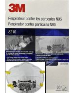 3M 8210 N95 Particulate Respirator Masks