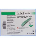ETHICON ECR45G - ECHELON 45 RELOAD: GREEN ENDOSCOPIC LINEAR CUTTER 6 ROWS RELOAD 45.0MM - 4.1MM