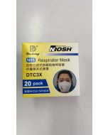 Dasheng DTC3X NIOSH N95 Masks 20 per box 20 boxes per master carton