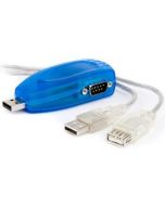 Easysync ES-U-1002-A 2-Port USB/RS232 adapter with USB Cable