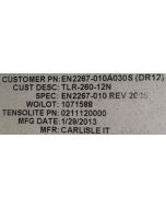 20 New reels of Carlisle TLR-260-12N Wire