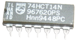 PHILIPS 74HCT14N INTEGRATED CIRCUIT