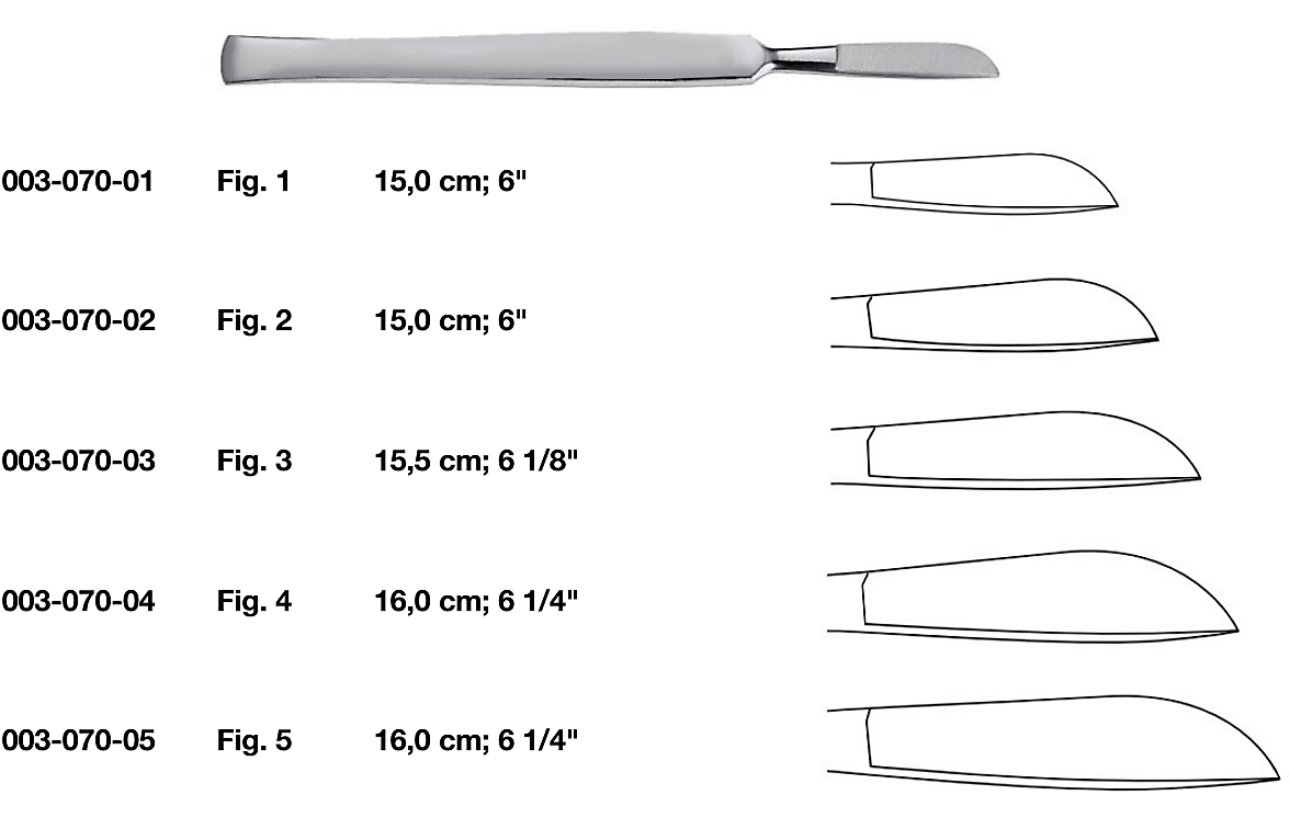 003-070-01 Dissecting Knife