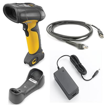 DS3578-ER Extended Range Barcode Scanner - Wireless 1D, 2D (Includes Cradle, Cable, Power Supply)