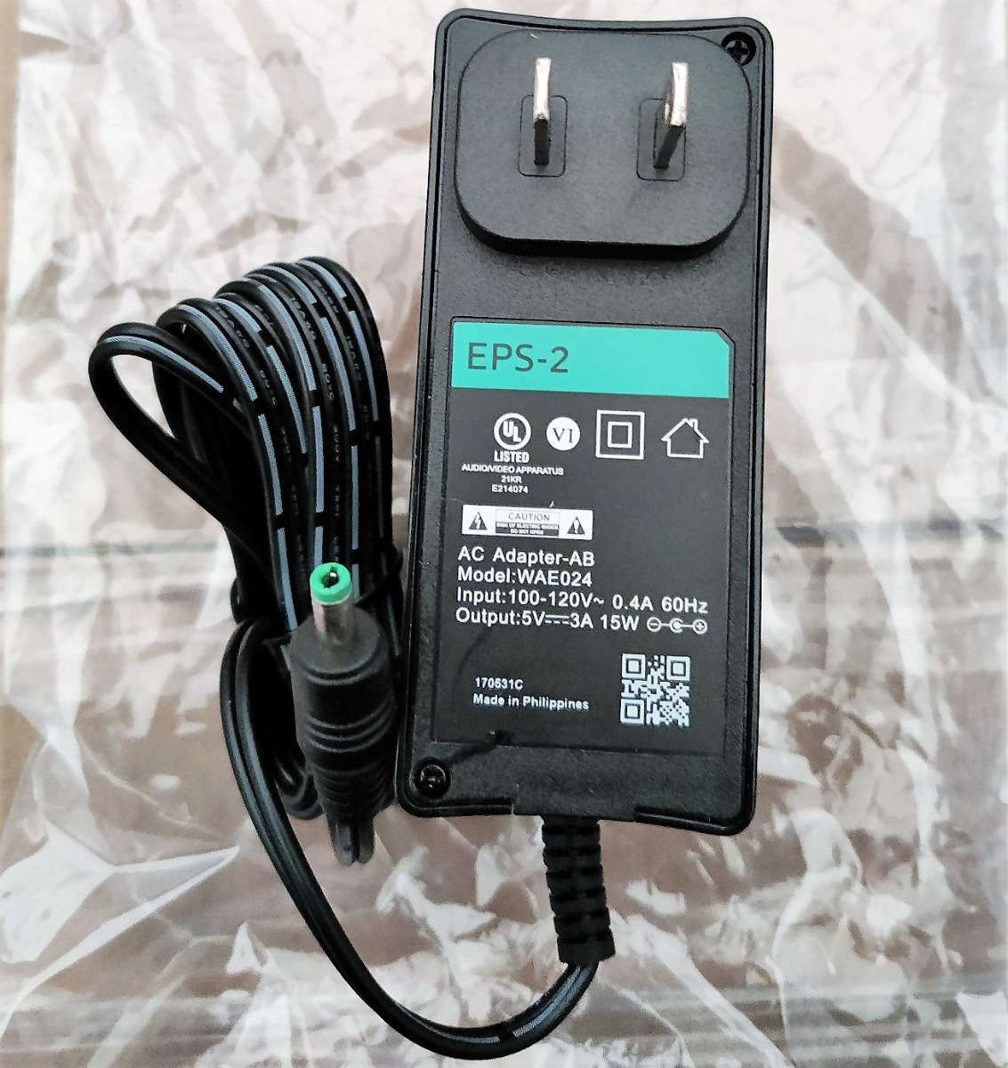 Power Adapter EPS2 Model: WAE024