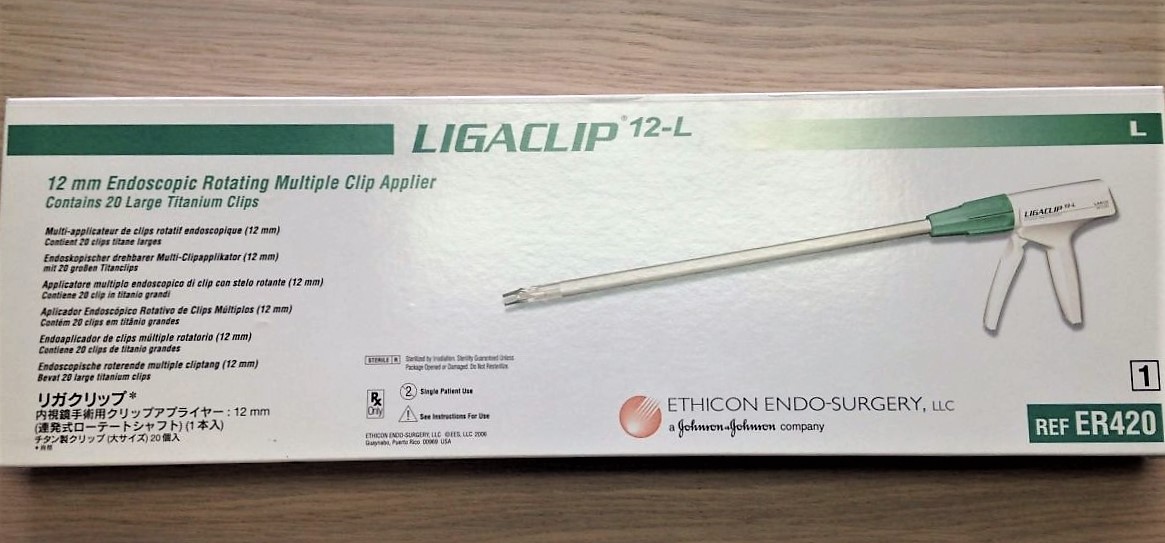 ETHICON ER420 LIGACLIP® Endoscopic Rotating Multiple Clip Applier