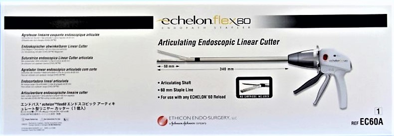 ETHICON EC60A - ENDOPATH ECHELON FLEX™ Articulating Endoscopic Linear Cutter 60MM