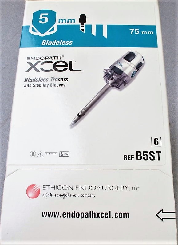 ETHICON B5ST ENDOPATH XCEL Bladeless Trocar 5MM-75MM