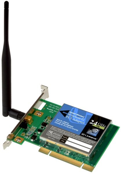 LINKSYS HIGH SPEED WIRELESS-G PCI ADAPTER 2.4 GHZ 54MBPS