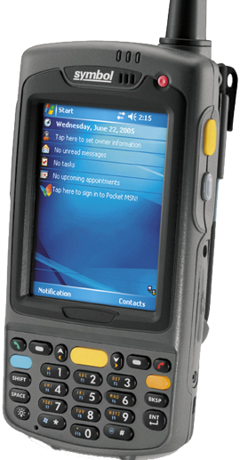 SYMBOL TECHNOLOGIES MC5040 PKODBQEA7WR HANDHELD COMPUTER