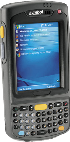 SYMBOL TECHNOLOGIES MC5040 PSODBQEE1WW HANDHELD COMPUTER