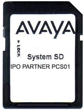 AVAYA 700479710-N IPO 500V2 SYSTEM SD CARD MU-LAW 7.0