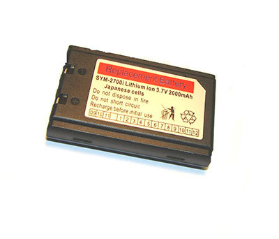 BATTERY FOR SYMBOL SPT1700, SPT1800, PPT2700, PPT2800, PDT8100, PPT8800