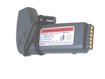 REPLACEMENT BATTERY FOR SYMBOL PDT6840, PDT6842, PDT6846 SERIES, REPLACEMENT FOR SYMBOL PART NUMBER 21-54348-01/21-40340