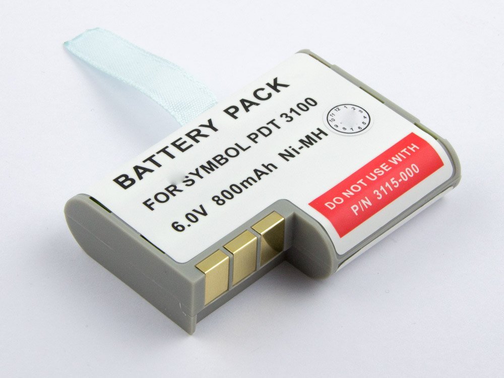 REPLACEMENT BATTERIES FOR SYMBOL PDT3100, PDT3110, PDT3120 SERIES (SYMBOL P/N 21-36878-02)