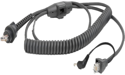 SYMBOL 25-32944-01 SMART SYNAPSE COILED CABLE, 8 FT