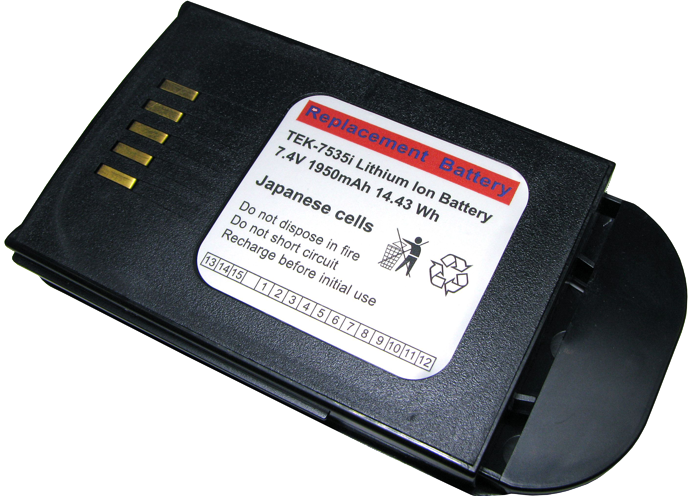 PSION TEKLOGIX COMPATIBLE 1080141-001 HU3000 7.4V BATTERY