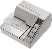 EPSON TMU295 PRINTER BEIGE WITH SERIAL CONNECTOR