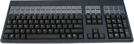 CHERRY G86-71400EUADAA BLACK LPOS QWERTY KEYBOARD