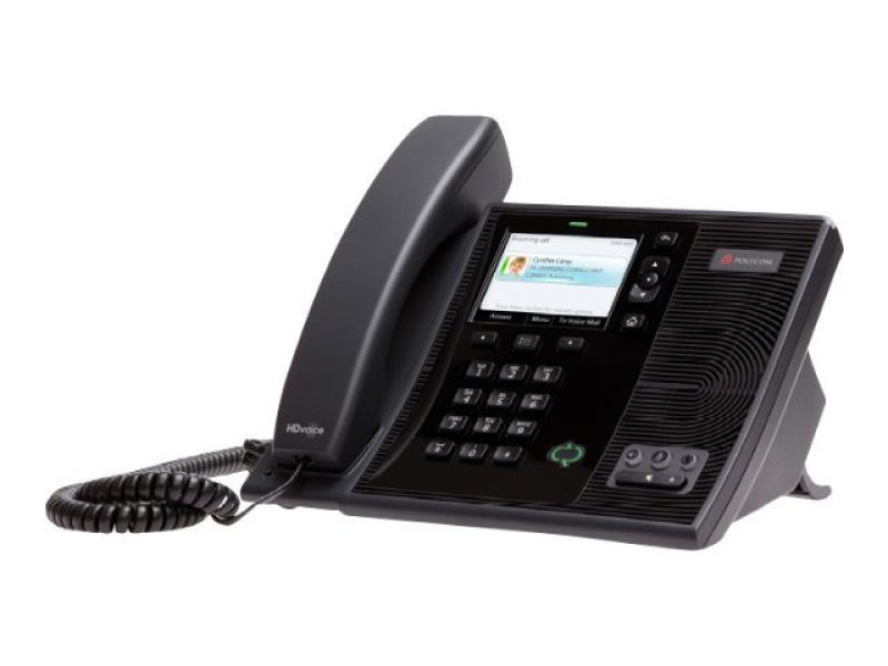 POLYCOM CX600 IP DESKTOP TELEPHONE W/ LARGE COLOR DISPLAY