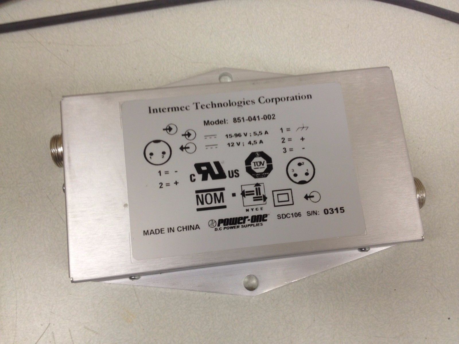 INTERMEC 851-041-002 POWER CONVERTER